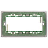 Vimar Plana 5-Module Mounting Frame, British Standard, With Screws