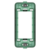 Vimar Plana 1-Module Panel-Mount Frame, With Screws, Thermoplastic