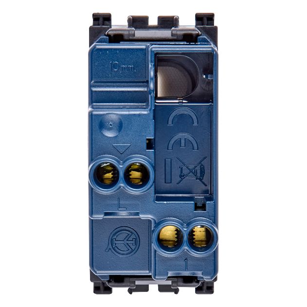 Vimar ARKÉ 1P NO Push Button Mechanism, 10A 250V, Illuminable, IP40