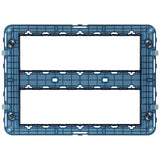 Vimar ARKÉ 14 (7+7)-Module Mounting Frame, For V71320/V71620/V71720 Flush and 09920 Surface Boxes, With Screws, Thermoplastic