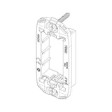 Vimar ARKÉ 1-Module Panel Mounting Frame, With Screws, Thermoplastic, Front-Side Mount, Horizontal and Vertical