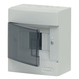 Vimar Surface-Mount Consumer Unit, 5-Module, IP40, Transparent Door