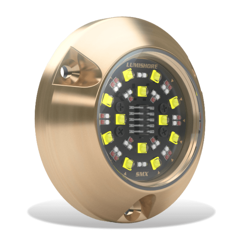 Lumishore - SMX94 EOS Full Color RGBW Underwater Light - 10/31V, 6000 Fixture Lumens 90° Beam