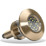 Lumishore - SUPRA THX404 Thru-Hull Underwater Light - Dual Color, 8150 Fixture Lumens
