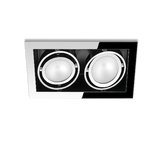 BCM - Evia 2-35H Double Adjustable Downlight - 2700-6000K, Tunable White, 24VDC