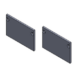 BCM - Blade One C End Caps - Pair