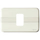 Vimar LINEA Classica 1-Module Self-Bearing Cover Plate, For 3-Module Flush Mount Boxes, Thermoplastic, Halogen-Free