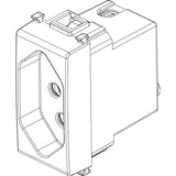 Vimar Plana 2P+E 10A Brazilian Standard SICURY Socket Outlet, 250V, IP20, Flush-Mount, Screw Terminal, Halogen-Free Thermoplastic