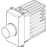 Vimar Plana Dimmer, 230V, 100-500W, For Incandescent Lamps, Push-Push Rotary Control, IP40
