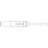 Vimar LED Signalling Unit, For Axial Switches, 110-250V, 50/60 Hz, 0.3W