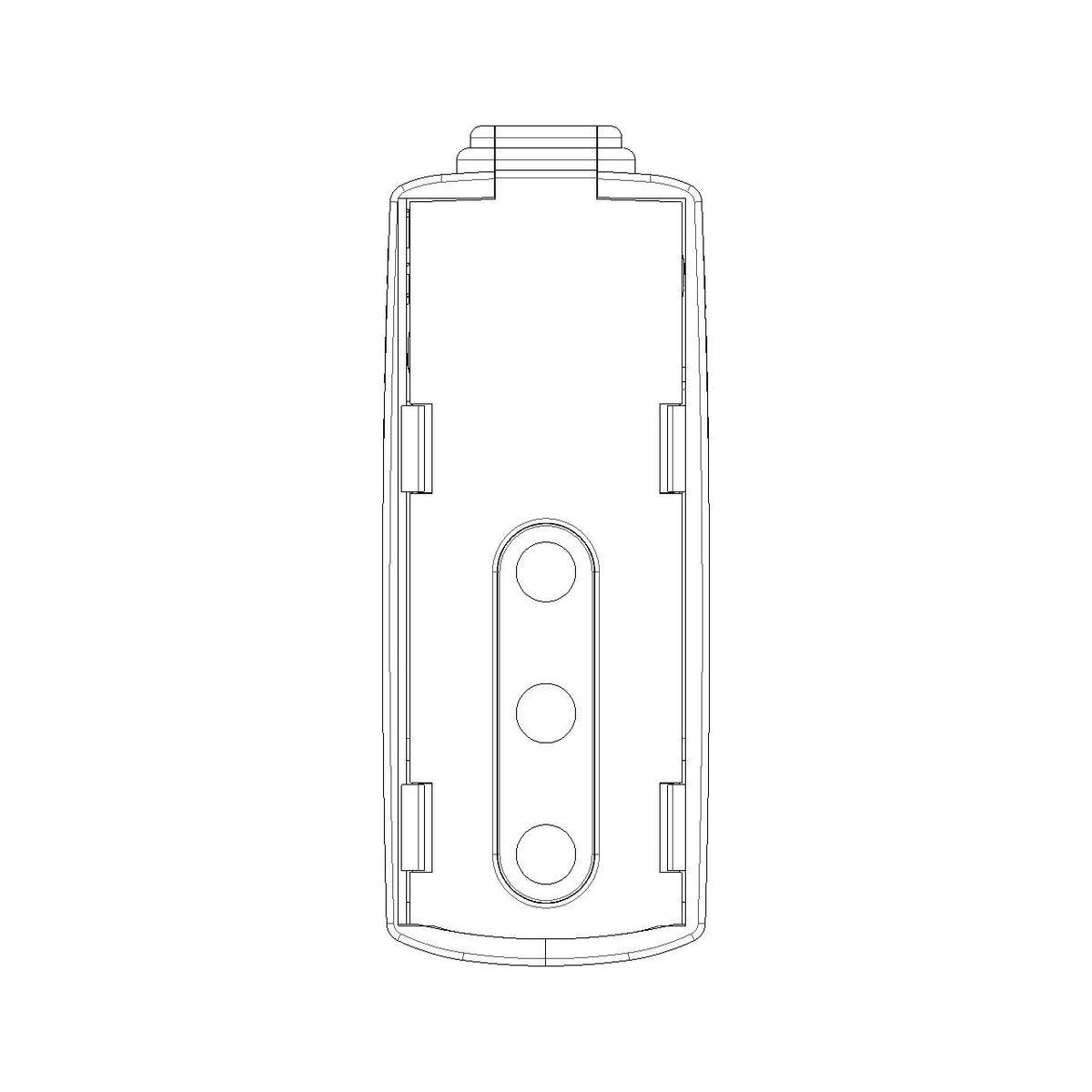 Vimar Supernova SPA11 Italian Standard Flat Plug, 2P+E, 10A, 250V, 90 Degree Cable Entry, IP20, Screwed Terminal