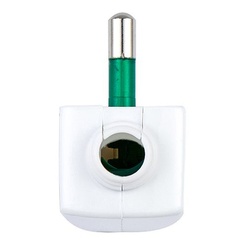 Vimar Supernova SPA17 Flat Plug, Italian Standard, 2P+E, 16A, 250V, 90 Degree Cable Entry