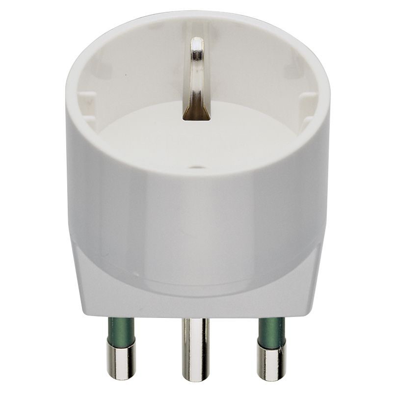 Vimar Sicury S17 to P30 Socket Adapter, 2P+E, 16A, 250V, 1500W