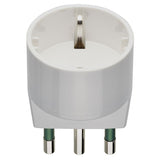 Vimar Sicury S17 to P30 Socket Adapter, 2P+E, 16A, 250V, 1500W