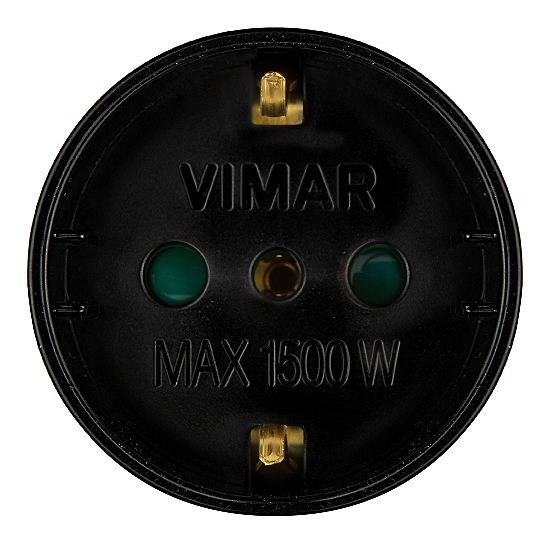 Vimar Sicury S17 to P30 Socket Adapter, 2P+E, 16A, 250V, 1500W