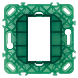 Vimar Plana 1-Module Mounting Frame, Without Screws, for 60 mm Fixing Centres or 56x56 mm Flush Mounting Boxes