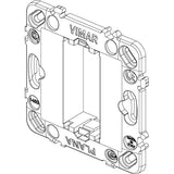 Vimar Plana 1-Module Mounting Frame, Without Screws, for 60 mm Fixing Centres or 56x56 mm Flush Mounting Boxes