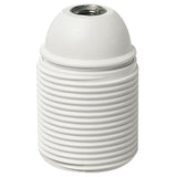 Vimar E27 Lampholder, Threaded Skirt, Glass-Reinforced Polyester Resin