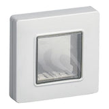 Vimar Isoset IP55 2-Module Cover Plate, For Eikon and Plana, With Claws
