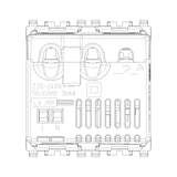 Vimar Eikon Wi-Fi Access Point, 230V, 2 Modules, 2 x 10/100 LAN, 2.4 GHz, IEEE 802.11 b/g/n