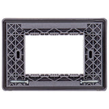 Vimar Isoset 3-Module IP55 Cover Plate, For Eikon, Arké, Plana, With Screws