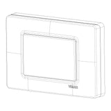 Vimar Isoset 3-Module IP55 Cover Plate, For Eikon, Arké, Plana, With Screws