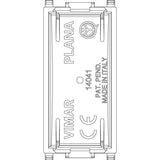 Vimar Plana 1M Blank Module, Built-In, Halogen-Free Thermoplastic
