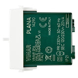 Vimar Plana Shaver Supply Unit 230V, 20 VA Isolating Transformer, 120V/230V Output, 3-Module
