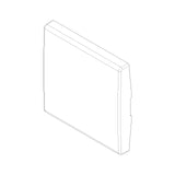 Vimar Plana Interchangeable RF Switch Buttons, for EnOcean, Bluetooth, ZigBee RF Devices, IP40, Halogen-Free Thermoplastic