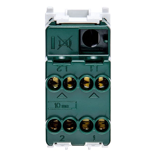 Vimar Plana 2P 1-Way Switch, 16AX, 250V, Lightable