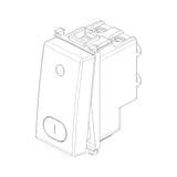 Vimar Plana 2P 1-Way Switch, 16AX, 250V, Lightable