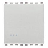 Vimar Eikon 1-Way Switch, 16AX 250V, Lightable, Replaceable Button