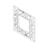Vimar ARKÉ RF Device Frame, 2-Module, For EnOcean, Bluetooth, ZigBee Devices