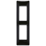 Vimar Plana 2-Module Cover Plate for Panels, Technopolymer, IP00