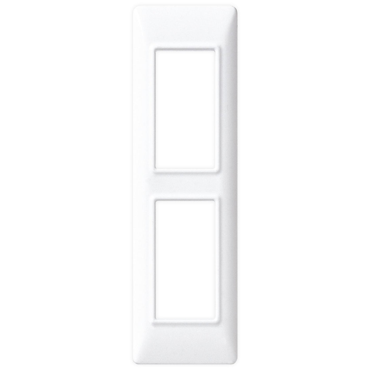 Vimar Plana 2-Module Cover Plate for Panels, Technopolymer, IP00