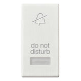 Vimar Plana 1-Module Interchangeable Button, Lightable Diffuser, IP40, Halogen-Free