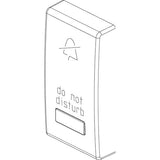 Vimar Plana 1-Module Interchangeable Button, Lightable Diffuser, IP40, Halogen-Free