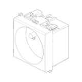 Vimar Plana 2P+E French SICURY Socket Outlet, 16A, 250V, IP20