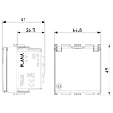 Vimar Plana 2P+E French SICURY Socket Outlet, 16A, 250V, IP20