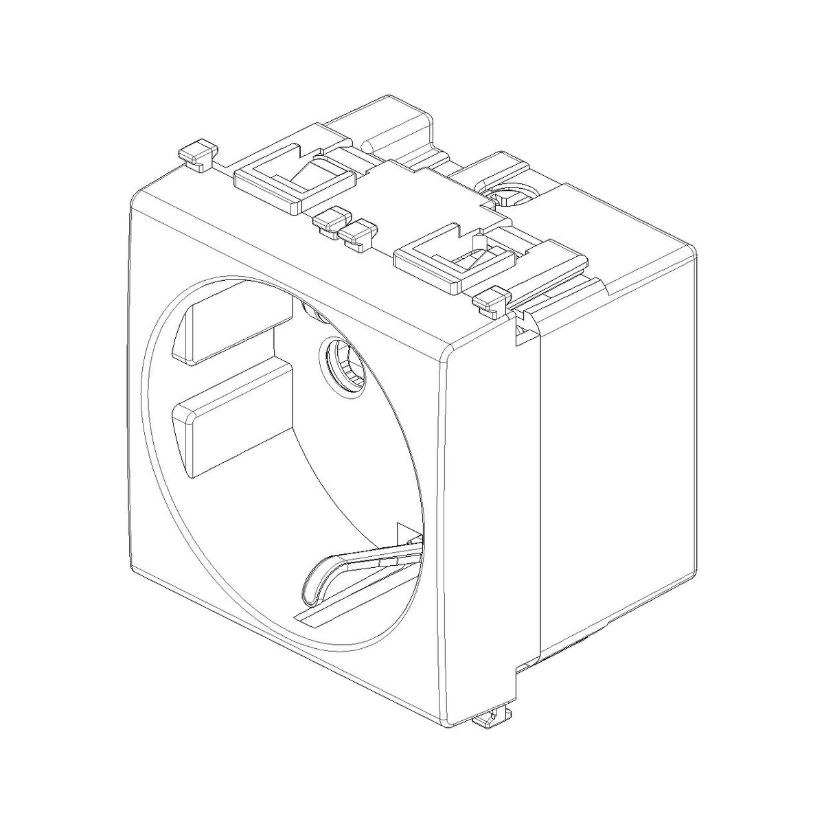 Vimar Plana 2P+E German SICURY Socket Outlet, 16A, 250V, IP20