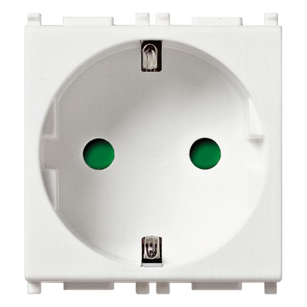 Vimar Plana 2P+E German SICURY Socket Outlet, 16A, 250V, IP20