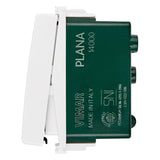 Vimar Plana 1P 10AX 1-Way Switch, 250V, Lightable, Replaceable Button