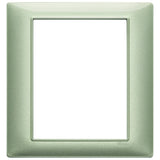 Vimar Plana 8-Module Cover Plate, 142.5 x 151 mm, Halogen-Free Technopolymer