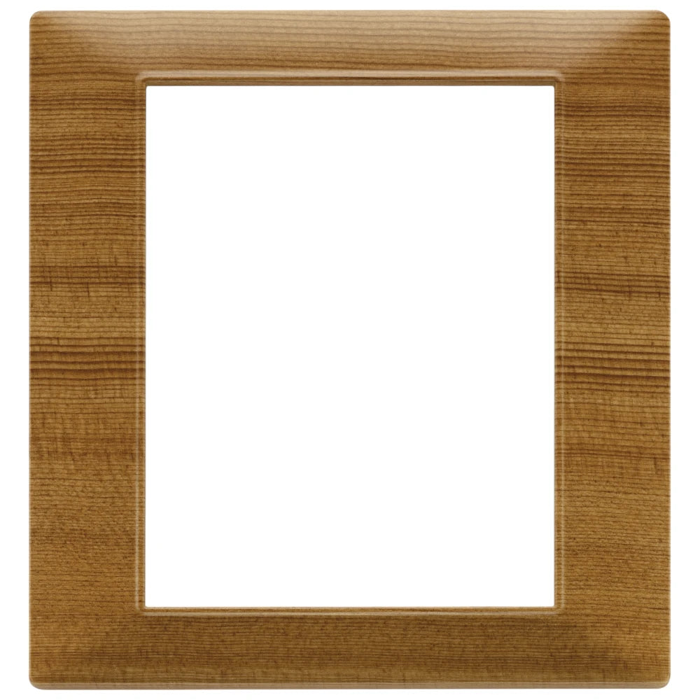 Vimar Plana 8-Module Cover Plate, 142.5 x 151 mm, Halogen-Free Technopolymer