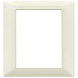 Vimar Plana 8-Module Cover Plate, 142.5 x 151 mm, Halogen-Free Technopolymer
