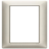 Vimar Plana 8-Module Cover Plate, 142.5 x 151 mm, Halogen-Free Technopolymer