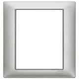 Vimar Plana 8-Module Cover Plate, 142.5 x 151 mm, Halogen-Free Technopolymer