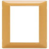 Vimar Plana 8-Module Cover Plate, 142.5 x 151 mm, Halogen-Free Technopolymer