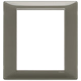Vimar Plana 8-Module Cover Plate, 142.5 x 151 mm, Halogen-Free Technopolymer