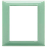 Vimar Plana 8-Module Cover Plate, 142.5 x 151 mm, Halogen-Free Technopolymer